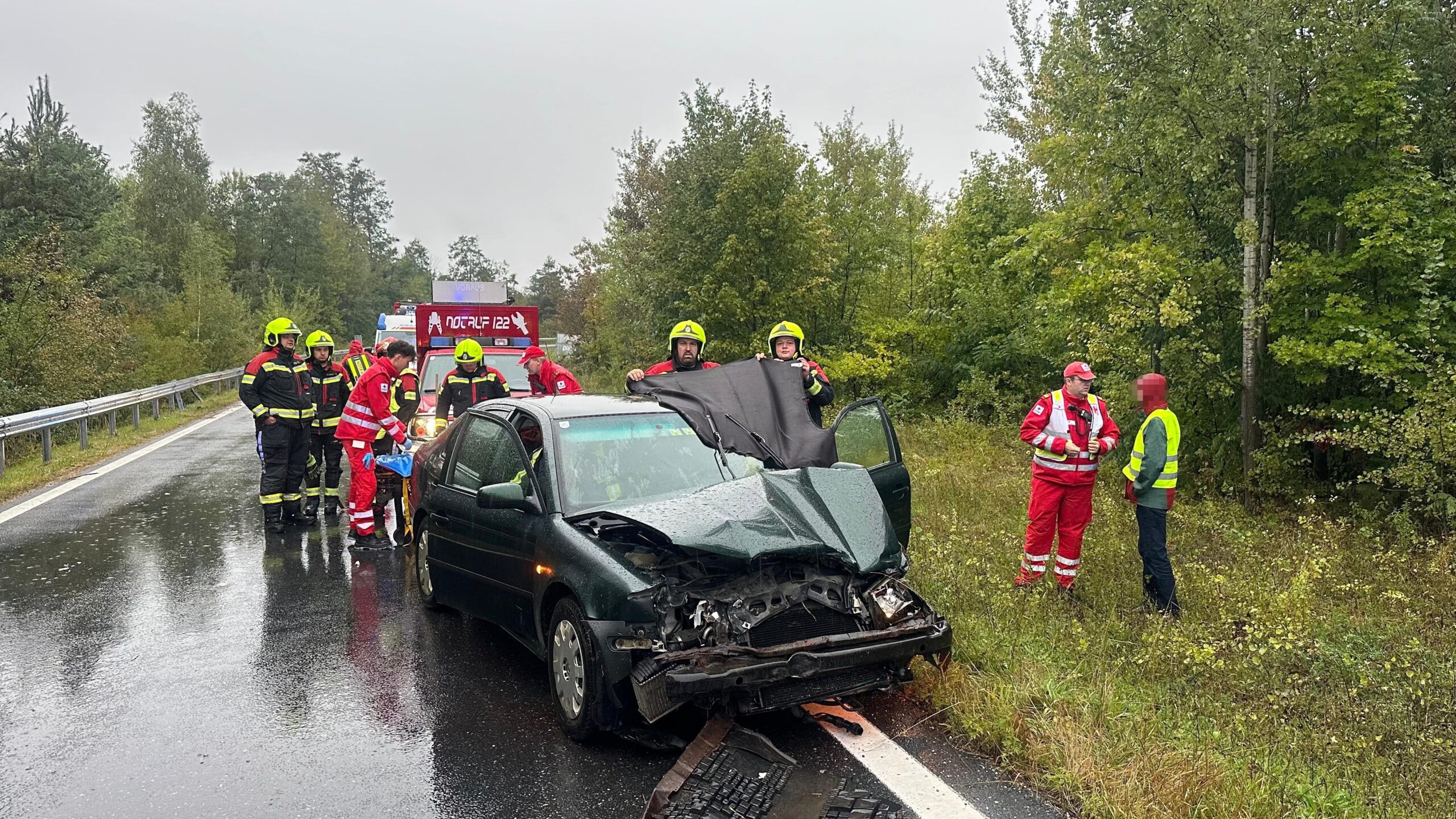 T2 - Menschenrettung - Verkehrsunfall-13.09.2024 07:15